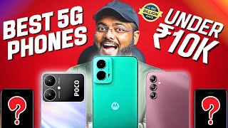 TOP 5 Best 5G Phones Under 10000 in Flipkart Big Billion Sale 2024 🔥 [upl. by Staal]