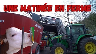 UNE MATINEE DANS UNE FERME DE VACHE LAITIERE 🐄 [upl. by Monteria]