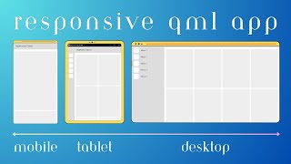 RESPONSIVE LAYOUT IN QML  QT QUICK  QML  LAYOUTITEMPROXY  Qt6 [upl. by Enavi390]