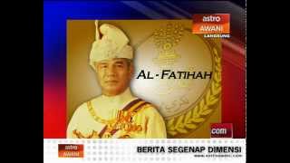 Belasungkawa Almarhum Sultan Perak [upl. by Aivul]