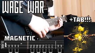 WAGE WAR  MAGNETIC Guitar Cover  TAB NEW SONG 2024 [upl. by Idel]