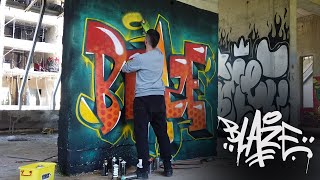 Quick orange GRAFFITI 🍊 Blaze 2024 [upl. by Zehcnas]