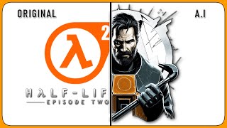 Half Life 2 Episode 2  Sector Sweep but its continued by AI [upl. by Cira149]