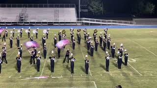 Apalachee Marching Cats 9172024  Northeast Georgia Marching Band Exhibition performance part 1 [upl. by Maighdiln]