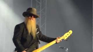 ZZ TOP Sharp dressed man GUITARE EN SCENE FESTIVAL 2012 [upl. by Morven200]