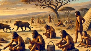 How Did Early Humans Protect Themselves from Predators in Ancient Human Evolution [upl. by Atsahc]