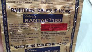 Rantac Tablet Uses amp Side Effects  Ranitidine Tablet All Details [upl. by Tenenbaum568]