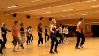 Latin Flame Latin Dance Aerobics Salsa in Stockholm Sweden [upl. by Bohun]