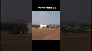 Army vs police firing 🤣🤣⚔️🥷cobra commando force shorts tranding 🇮🇳🔥 [upl. by Babbette232]