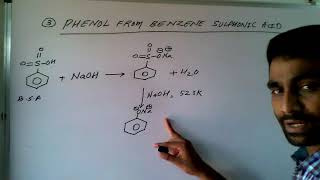 Preparation of Phenol from Benzene Sulphonic Acid [upl. by Damian290]