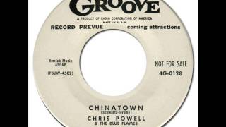 CHRIS POWELL amp THE BLUE FLAMES  China Town Groove 4G0128 1955 [upl. by Anaes79]