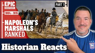 Napoleons Marshals Part 1  Epic History Reaction [upl. by Hoxsie]