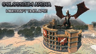 Minecraft Timelapse  Colosseum Arena [upl. by Faydra708]