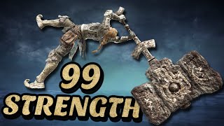 Elden Ring How Effective Is A 99 Strength Build [upl. by Custer]