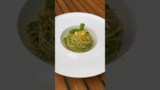 Viral green pasta  pesto spaghetti [upl. by Biancha]