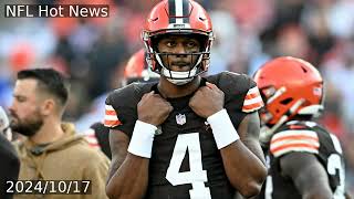 Deshaun Watson Reacts To Browns Trading Amari Cooper [upl. by Mccomb]