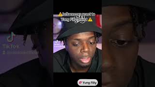 Influencers react to YUNG FILLY ARREST yungfilly yungfillyarrest [upl. by Aeslehc]