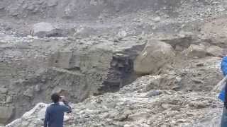 Massive Himalaya Rock Fall must watch [upl. by Hpesoj]