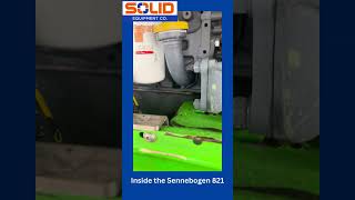 Inside the Sennebogen 821  Used Inventory For Sale [upl. by Pressey297]