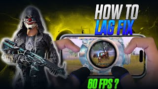 HOW TO LAG FIX IN BGMI  IN ANY DEVICE  dont miss 🤯 [upl. by Notac]