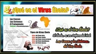 ¿Qué es el Virus Ébola ¿Cómo se contagia el ébola Infección por el Virus del Ébola [upl. by Fording]