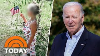 Biden publicly acknowledges 7th grandchild for the first time [upl. by Anella]