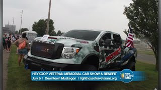 Heykoop Veteran Memorial Car Show and Benefit on July 6 [upl. by Nuahsyt]