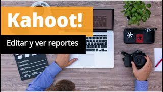 ¿Cómo crear un Kahoot  Tutorial  Tema 3 Editar preguntas y ver reporte [upl. by Epp]