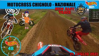 Motocross Chignolo Po Max Land Mx  Nuova pista Nazionale 24 luglio 2021 [upl. by Acenom]