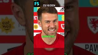 Aaron ramsey latest Interview  eriktenhag footballshorts football mufc mbappe [upl. by Randee]