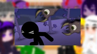 Mob Talker React to Stickman vs Eater of Worlds  Terraria Animation by JzBoy [upl. by Rutherfurd]