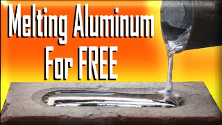 How to Make a Free Aluminium Melting Furnace [upl. by Ennaehr]