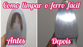 Como limpar ferro de passar comolimparoferrodepassarfacil [upl. by Winifred]