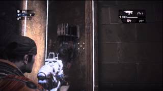 Gears Of War Judgment Easter Egg Museum Bulletstorm Guns [upl. by Scheers]