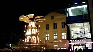 Weihnachtsmarkt Bonn am Friedensplatz  Weihnachtspyramide  Engeltreff [upl. by Redvers]