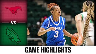 SMU vs North Texas Game Highlights  202425 ACC Womens Basketball [upl. by Enalb]