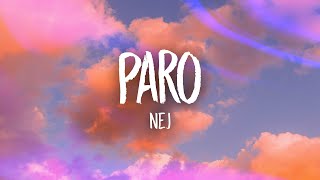 Nej  Paro sped up Lyrics  allo allo tik tok song [upl. by Midis]