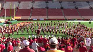 USC Trojan Marching Band 2011  shout postgame 1012011 [upl. by Reisfield255]