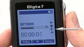 Tutorial zum Diktiergerät Digta 7 Premium [upl. by Oicnedif694]