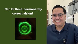 Does OrthoK permanently correct your vision [upl. by Yecaw]