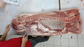 Pork Cutting Video [upl. by Agnola976]