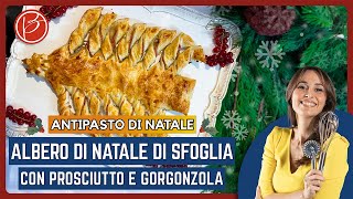 Albero di natale con gorgonzola e prosciutto  Benedetta Parodi Official [upl. by Hahnke]