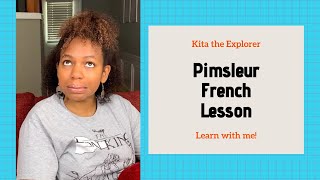 Pimsleur French Lesson  2020 [upl. by Nehtan450]