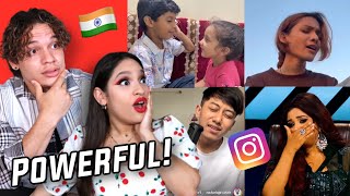 Indian Music will put you in the FEELS Latinos react to Indian Singers that went viral on REELS [upl. by Einon368]