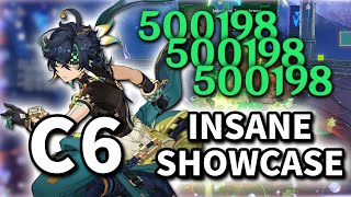 「Kinich」C6 Insane Showcase  Genshin Impact [upl. by Morgen]