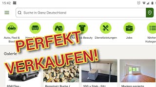 Anmelden amp Verkaufen über Kleinanzeigen eBay Kleinanzeigen [upl. by Loss418]