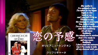 オリビアニュートンジョン クリフリチャード「恋の予感 Suddenly 」Cliff Richard amp Olivia NewtonJohn [upl. by Aicilet]