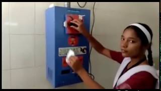 Sanitary Napkin Vending And Disposal Machine [upl. by Eussoj]