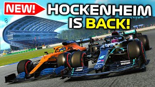 HOCKENHEIM GP TRACK DLC MOD FOR THE MODERN F1 GAME [upl. by Nikolaos680]