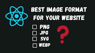 Best Image Format for Your Website [upl. by Aisnetroh]